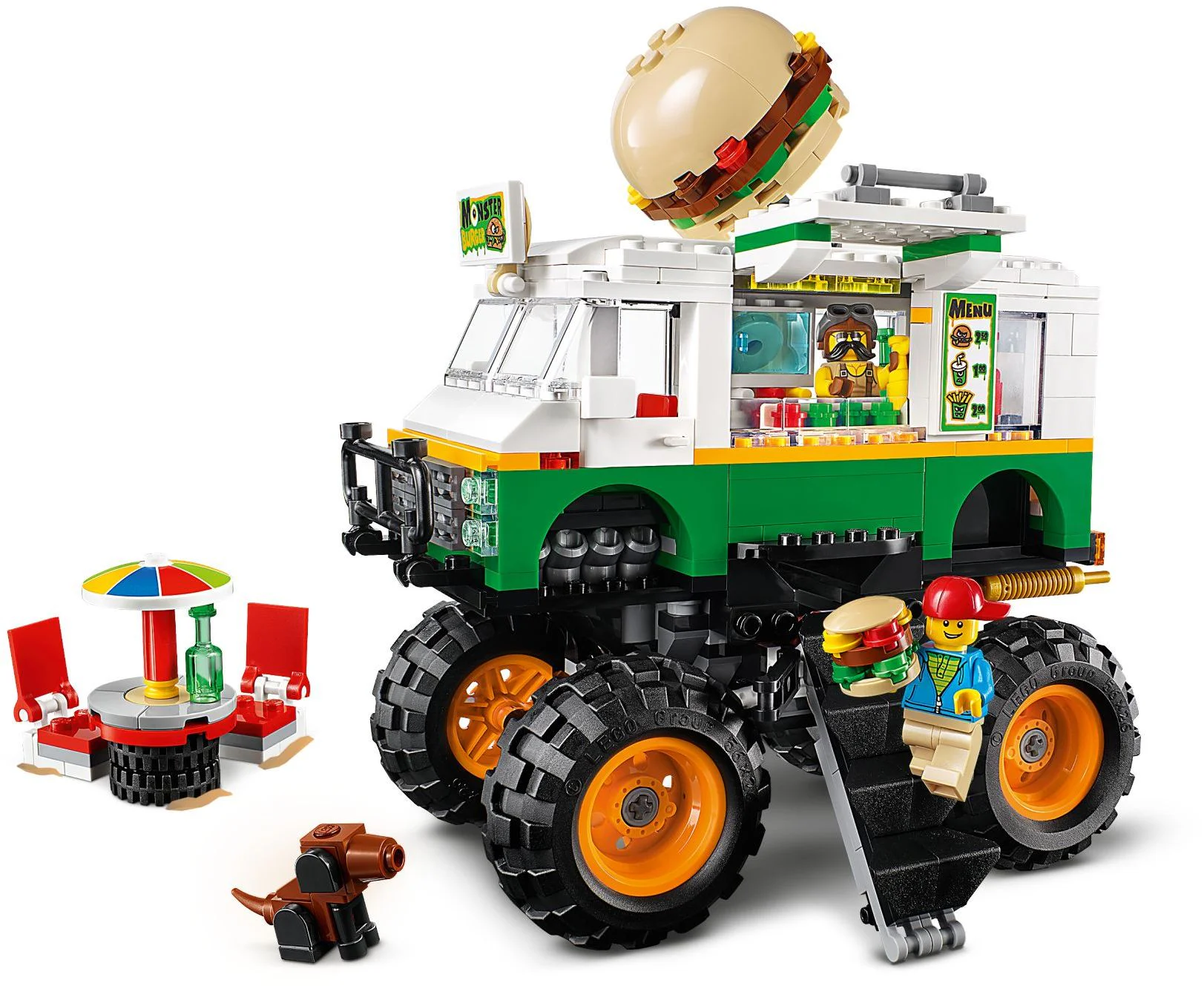 Big wheeled burger 乐高 LEGO 31104 image 2