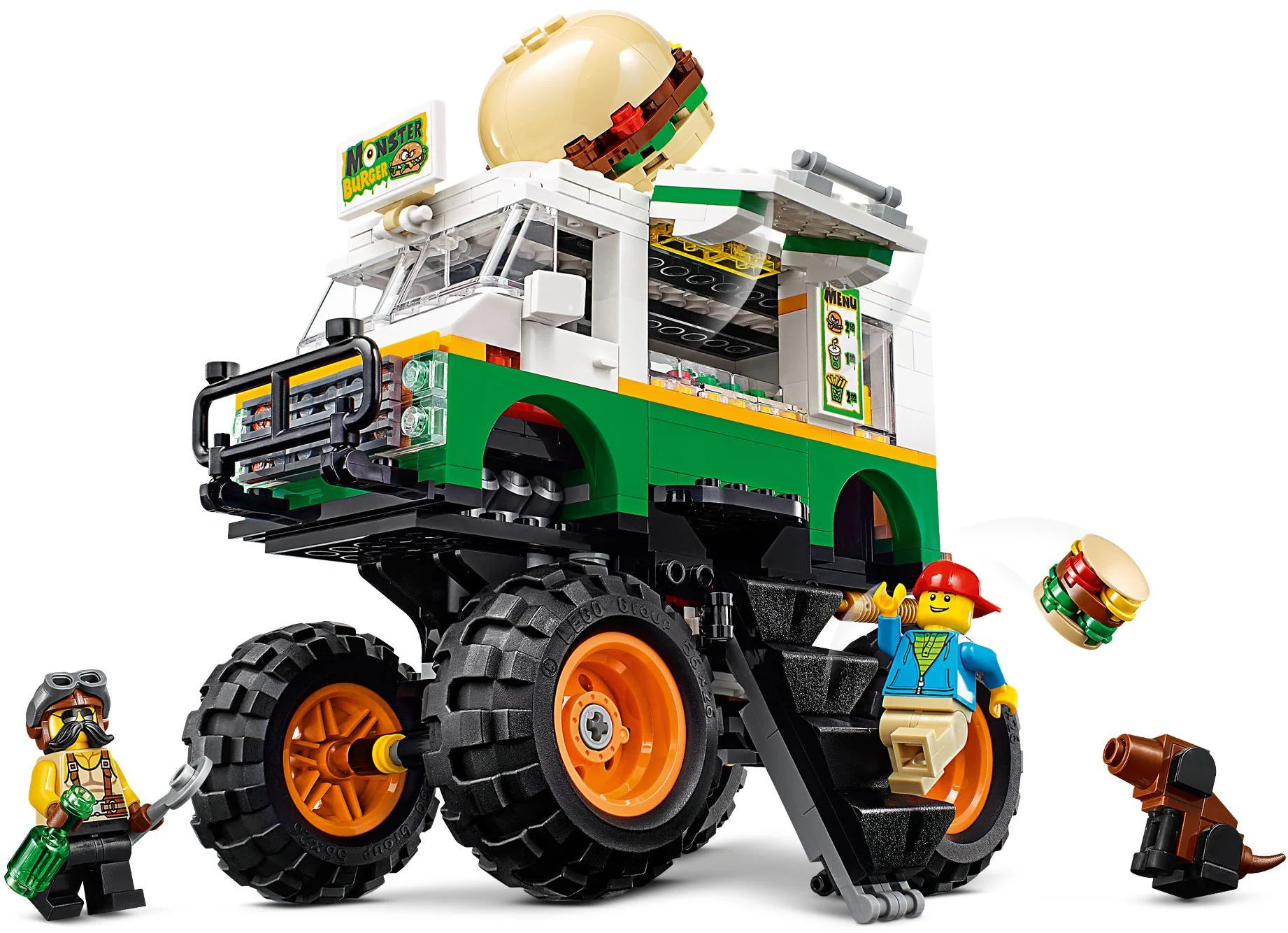 Big wheeled burger 乐高 LEGO 31104 image 4