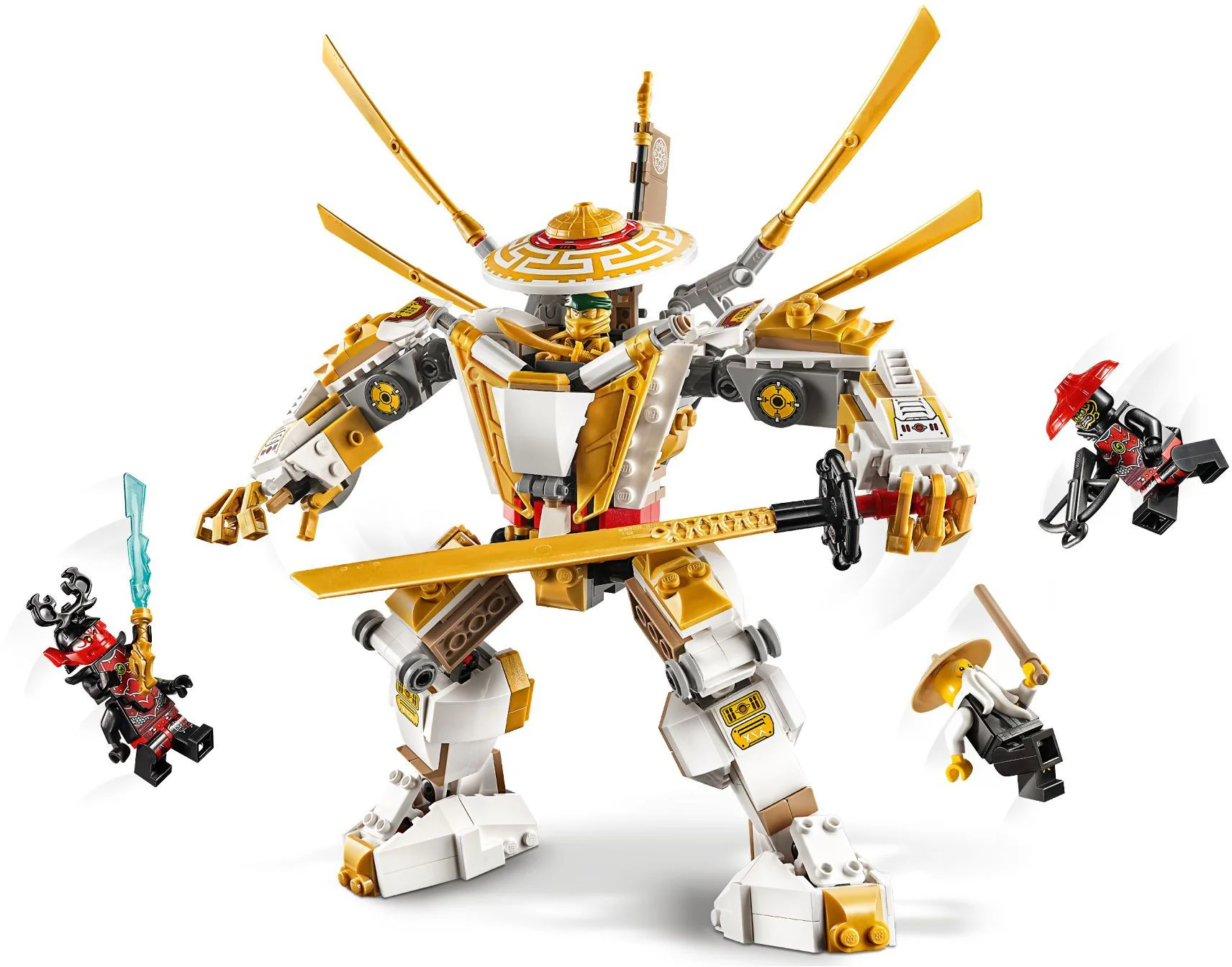 Golden Armored Machine 乐高 LEGO 71702 image 2