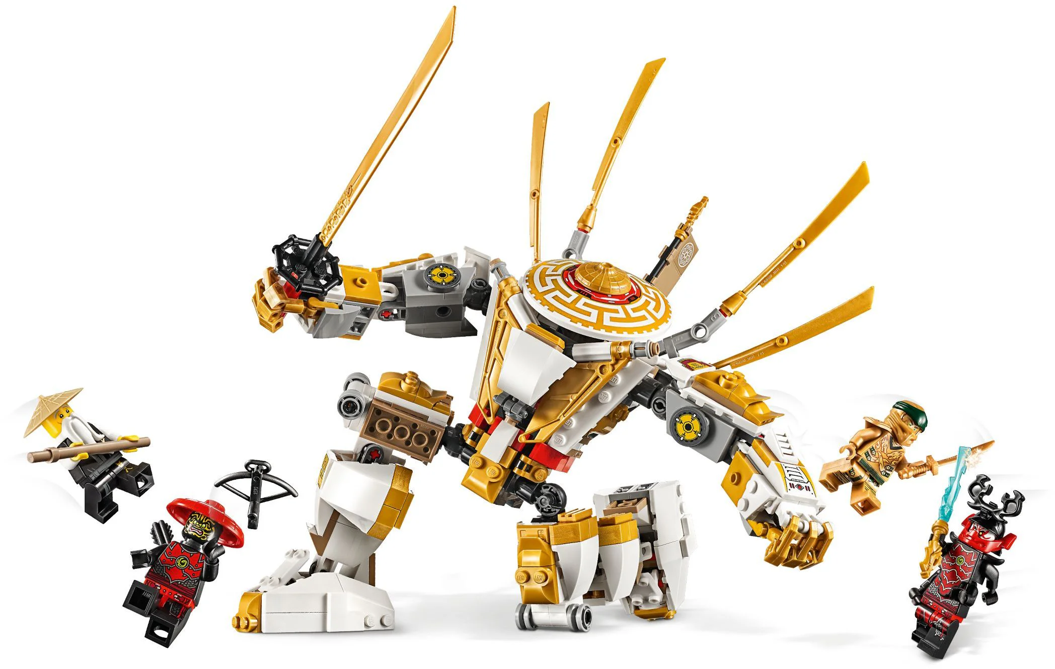 Golden Armored Machine 乐高 LEGO 71702 image 3