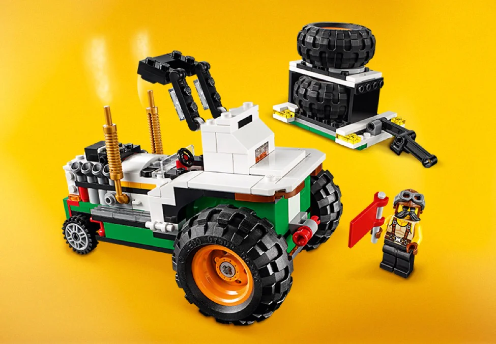 Big wheeled burger 乐高 LEGO 31104 image 9