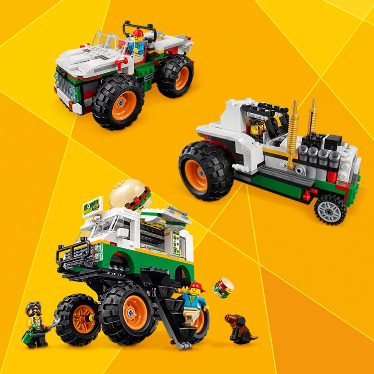 Big wheeled burger 乐高 LEGO 31104 image 11