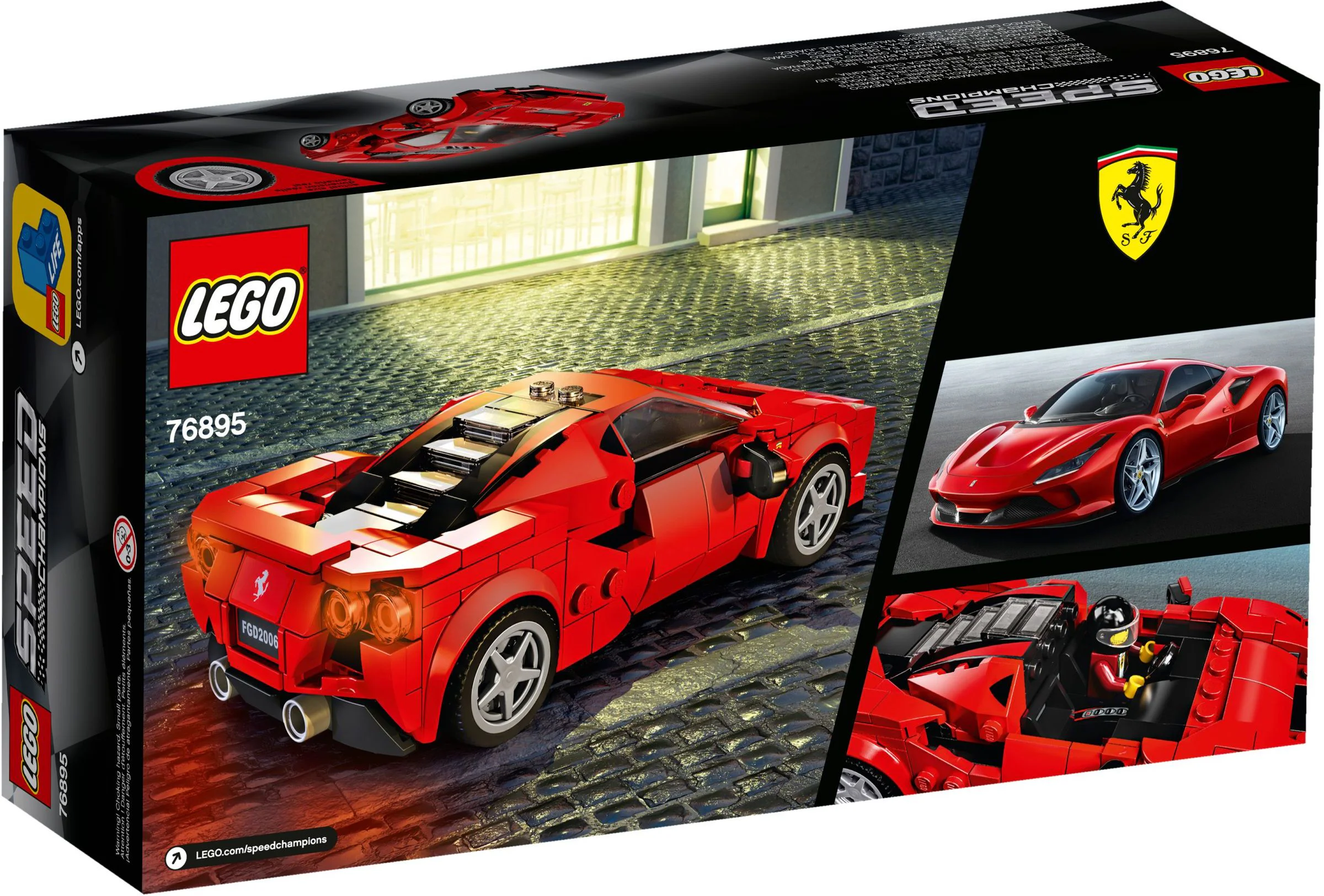 Ferrari F8 Tributo 汇集乐品HJLEPIN 8936B image 4