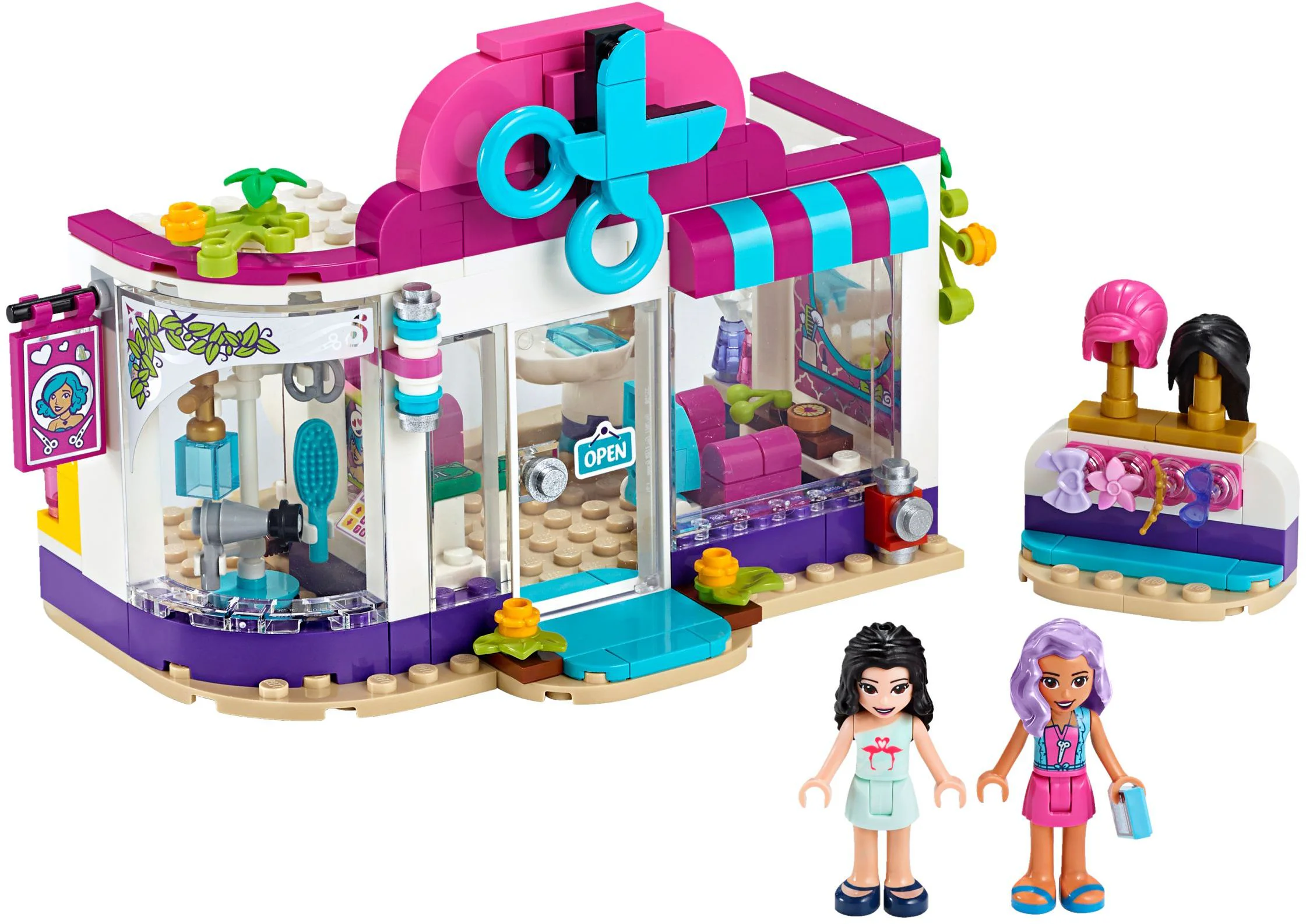 A hair salon in Heart Lake City 乐高 LEGO 41391
