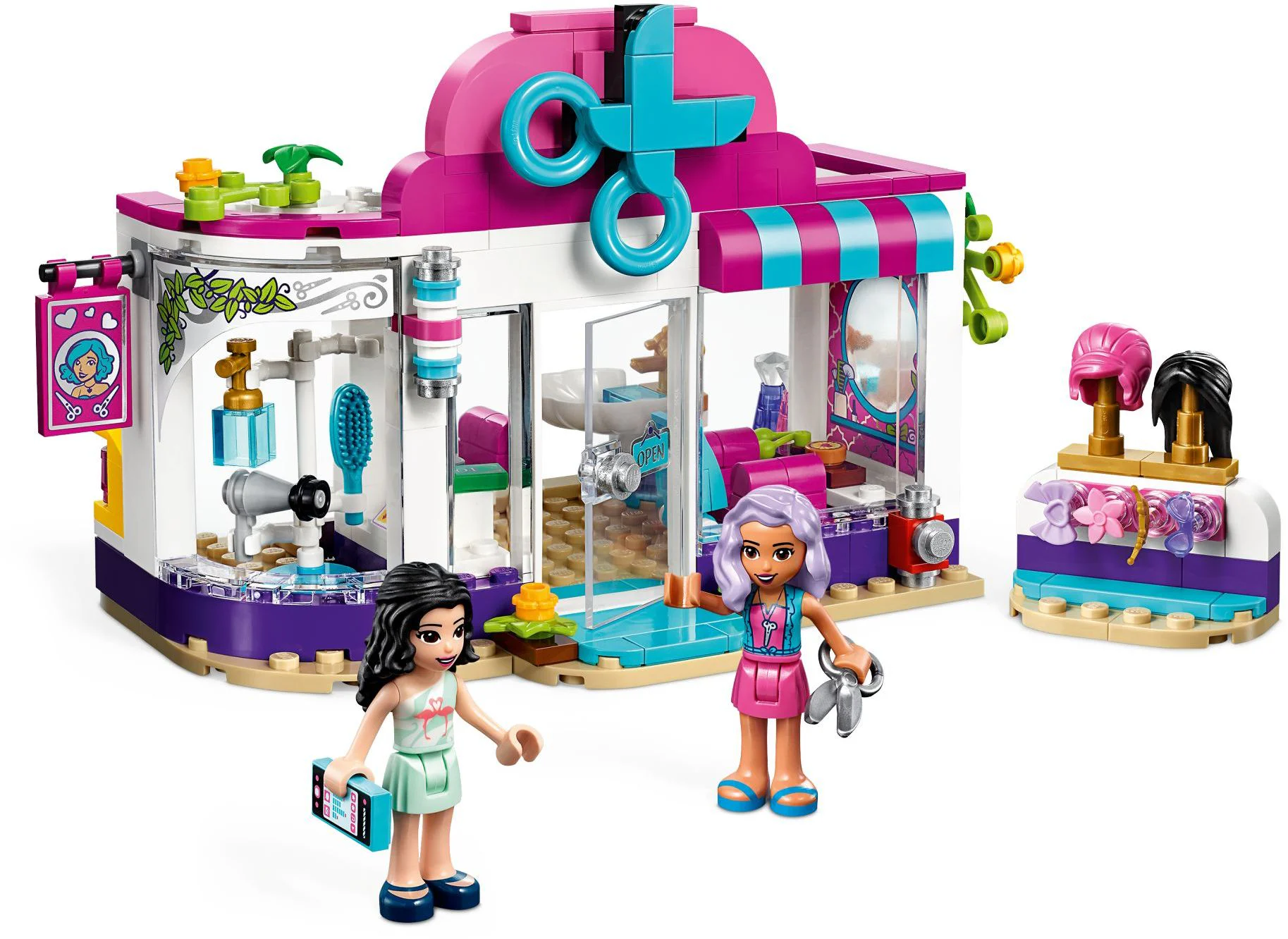 A hair salon in Heart Lake City 乐高 LEGO 41391 image 2