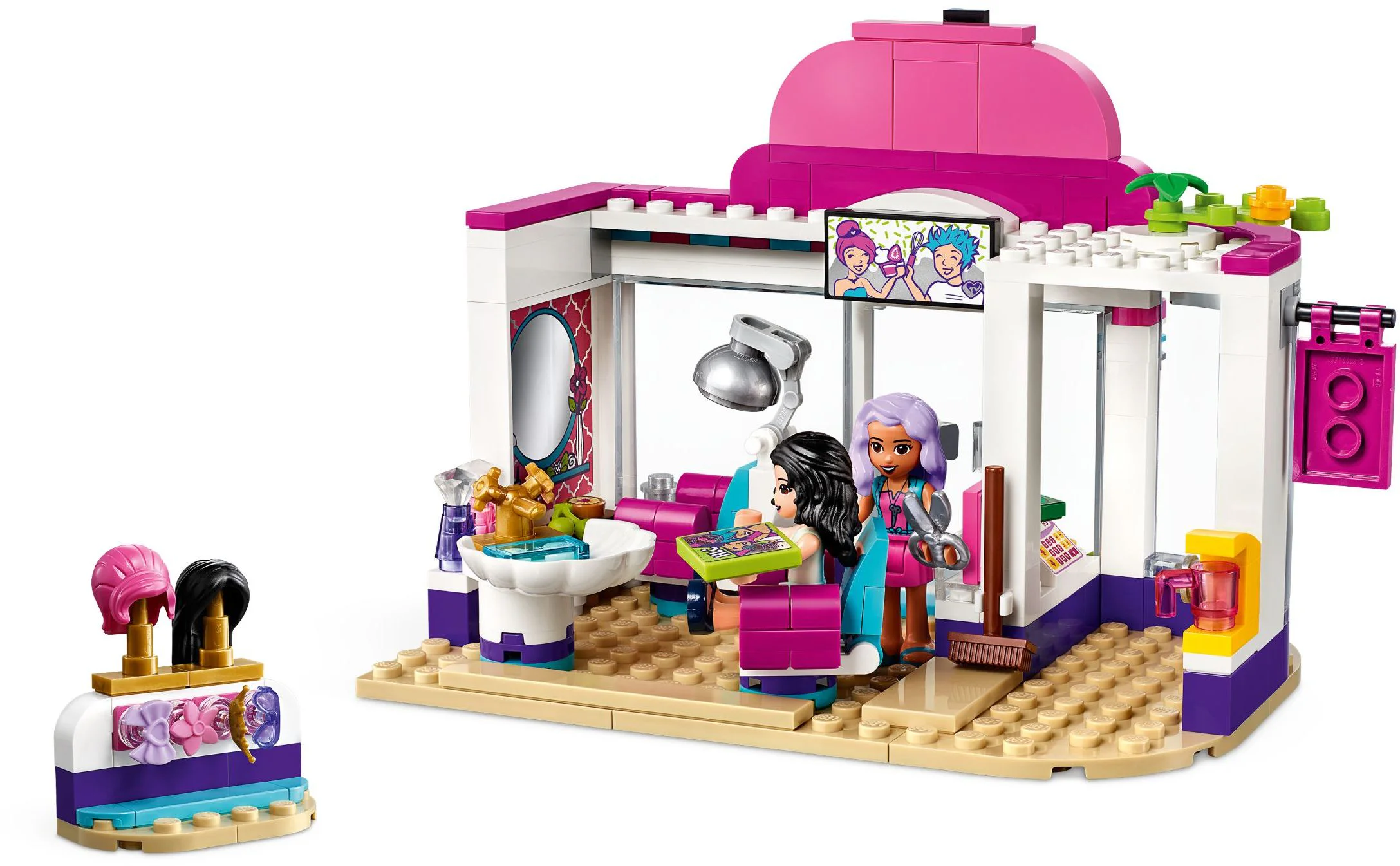 A hair salon in Heart Lake City 乐高 LEGO 41391 image 3