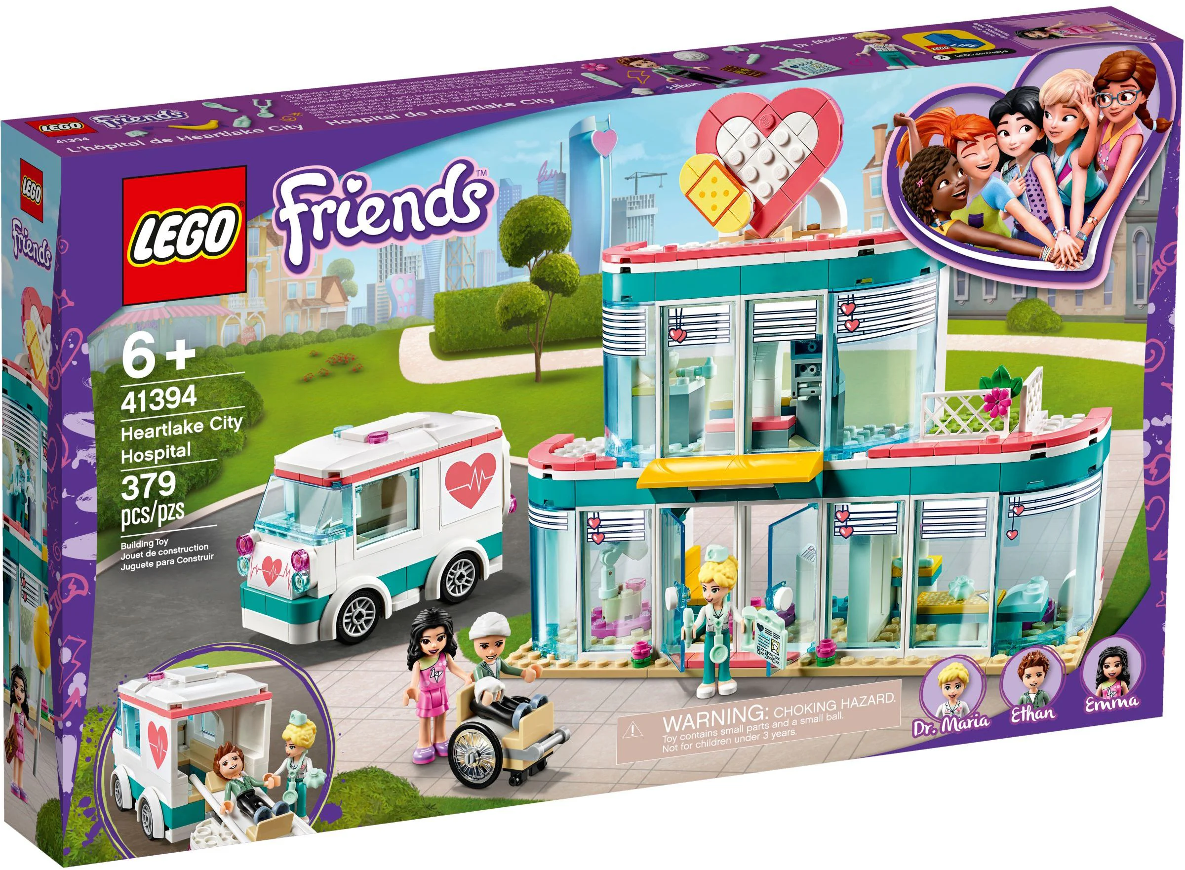 Heart Lake City Hospital 乐高 LEGO 41394 image 2