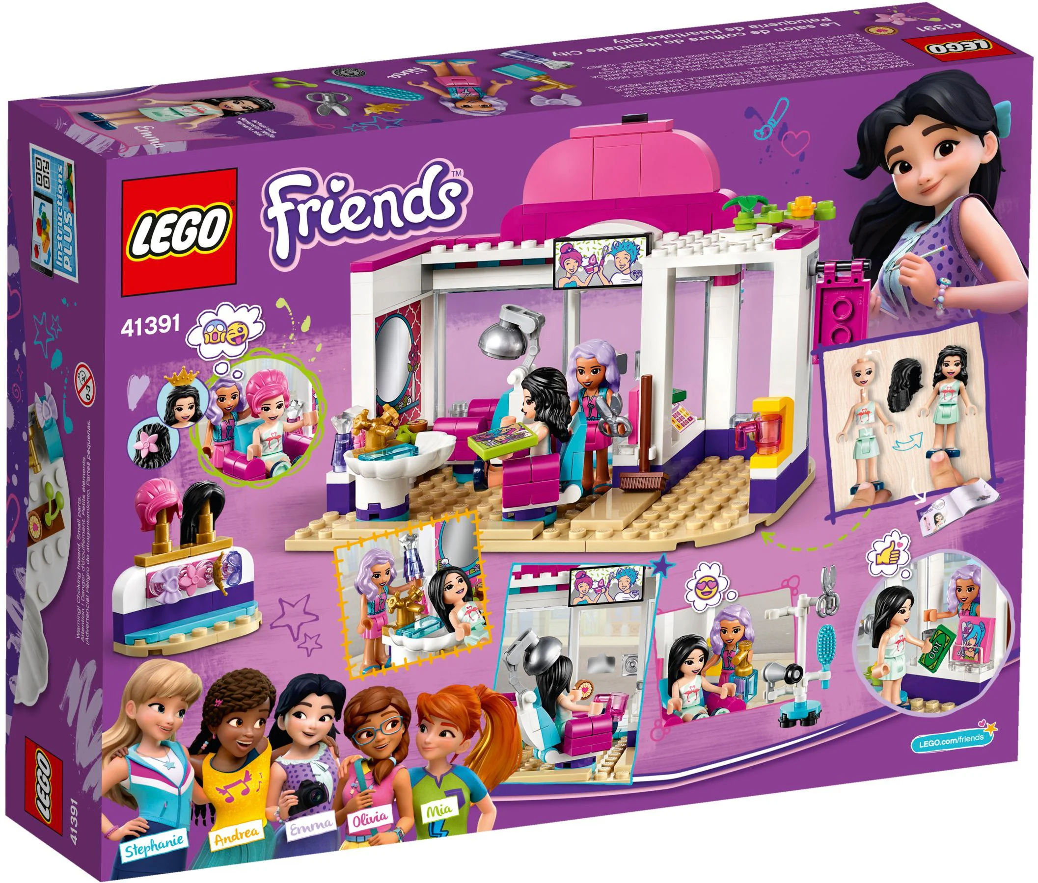 A hair salon in Heart Lake City 乐高 LEGO 41391 image 5
