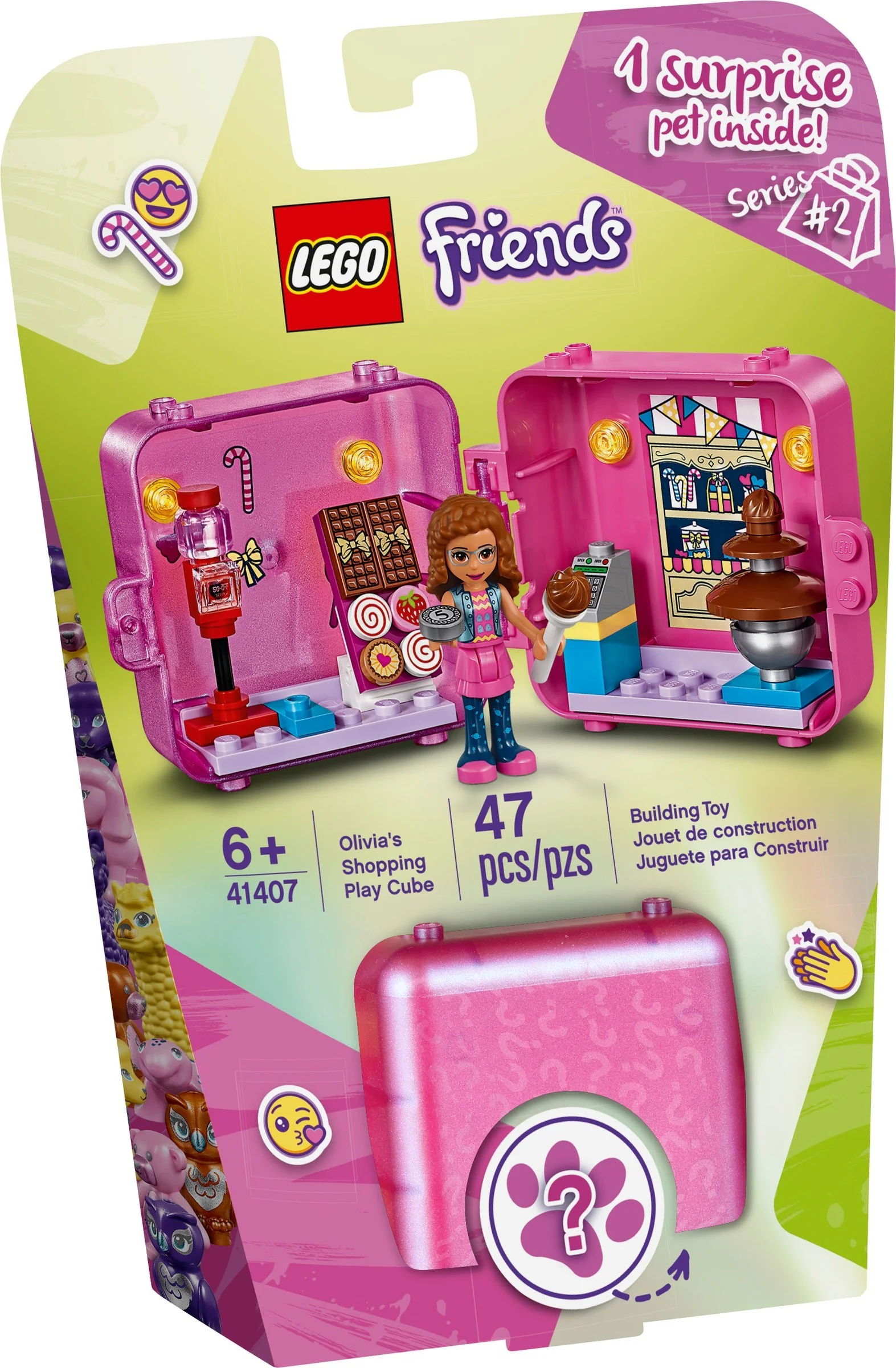 Olivia's shopping game box 乐高 LEGO 41407 image 1