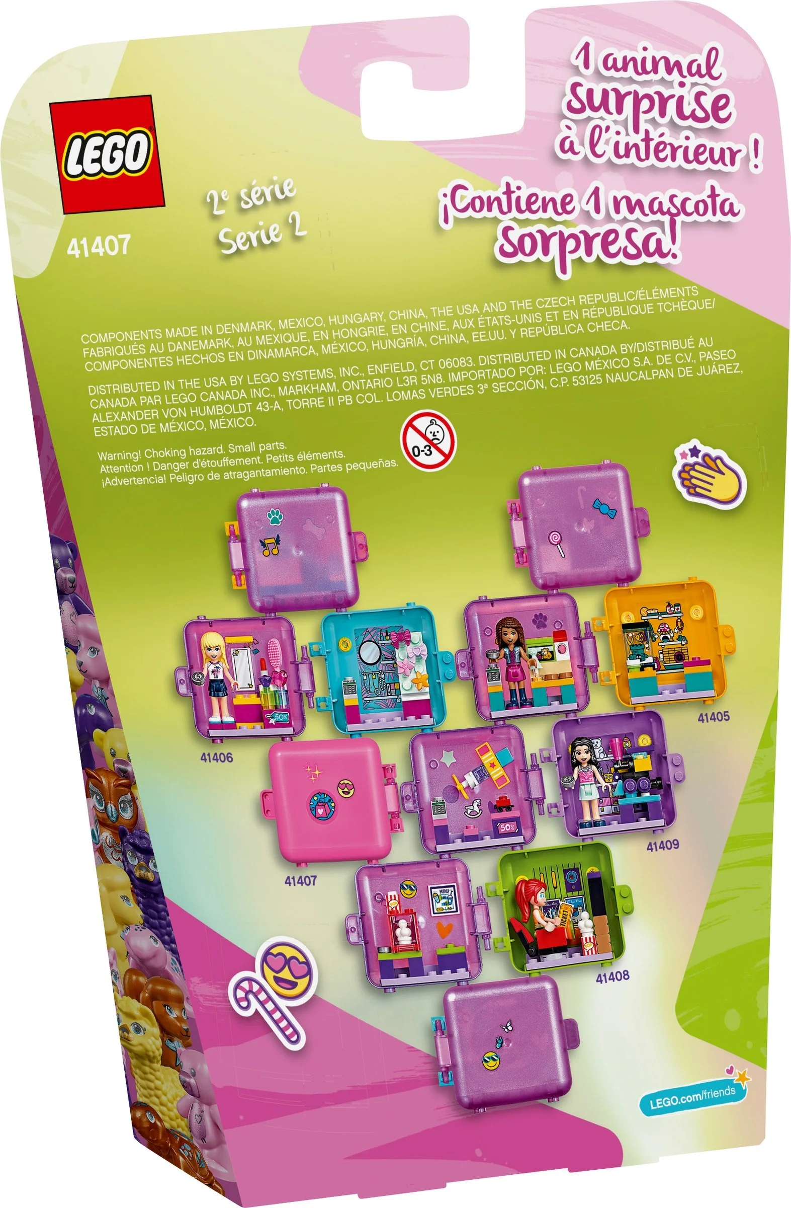 Olivia's shopping game box 乐高 LEGO 41407 image 3