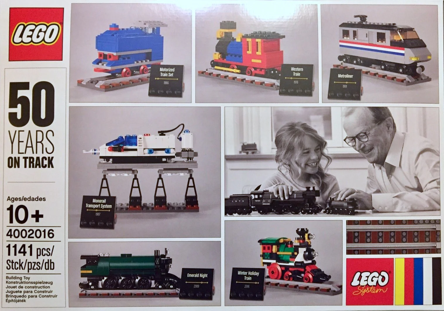 50th Anniversary Limited Edition Train 乐高 LEGO 4002016 image 1