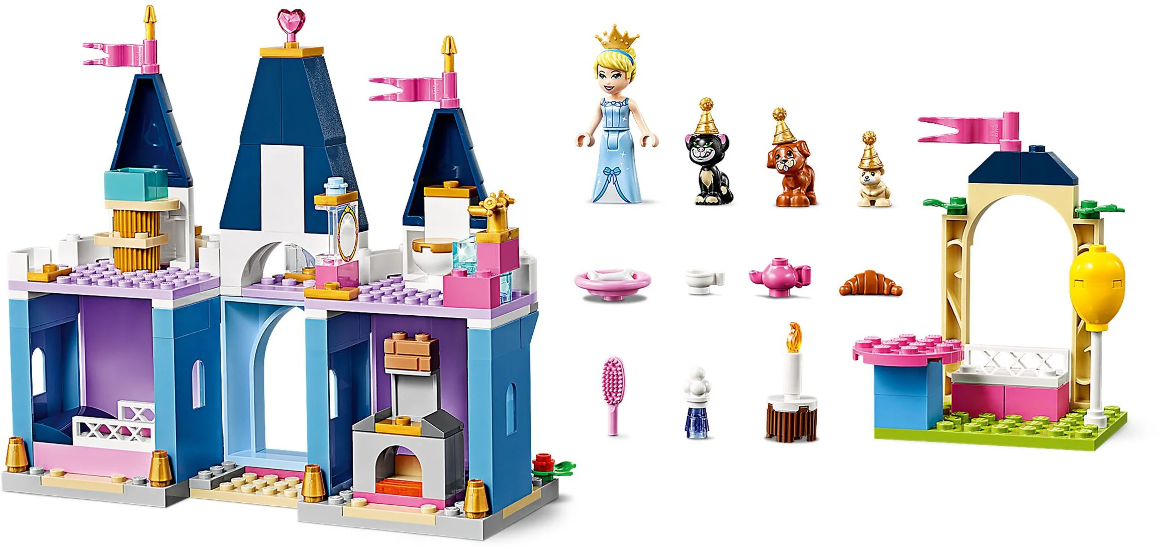 Cinderella's castle celebration 乐高 LEGO 43178 image 2