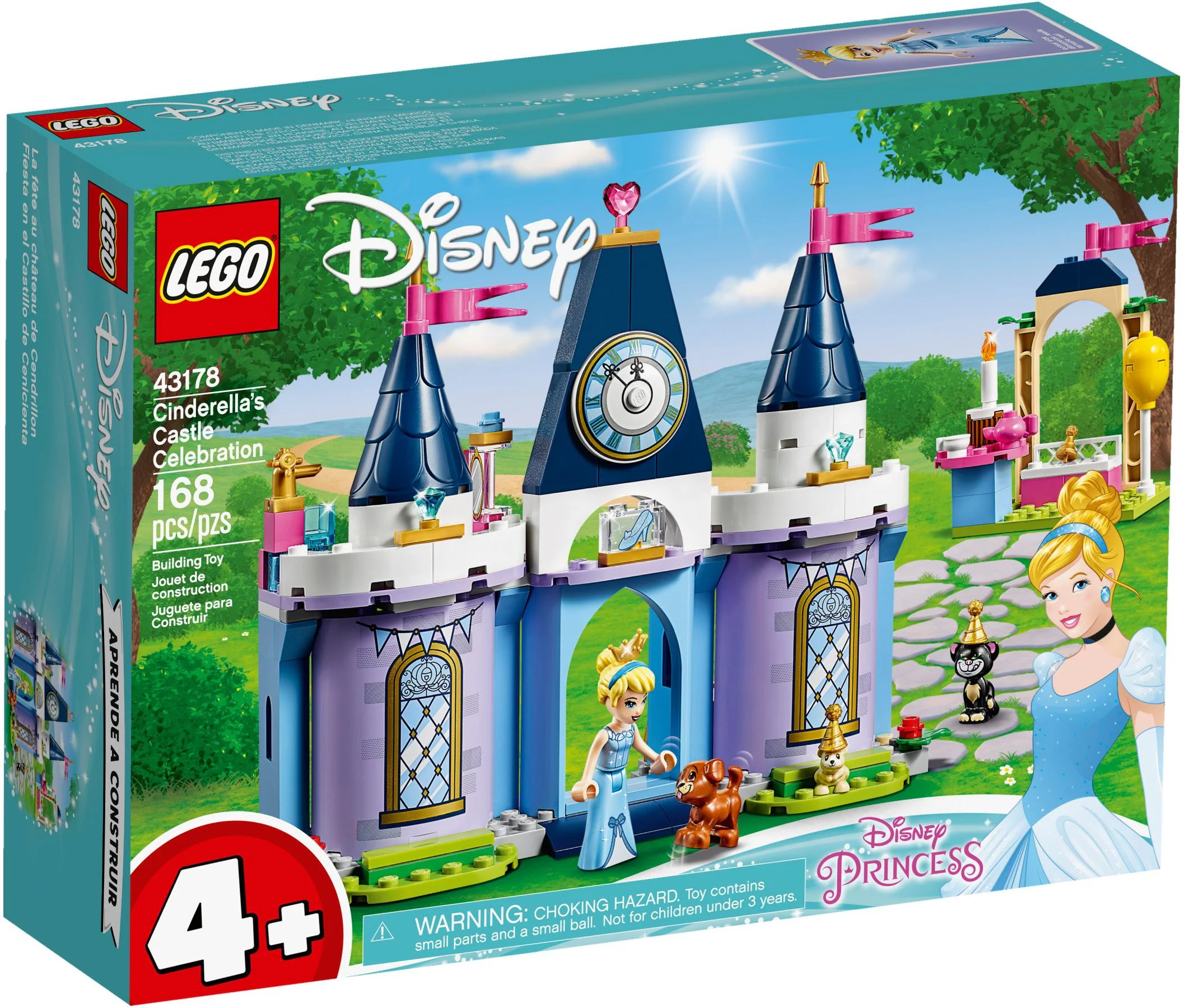 Cinderella's castle celebration 乐高 LEGO 43178 image 3