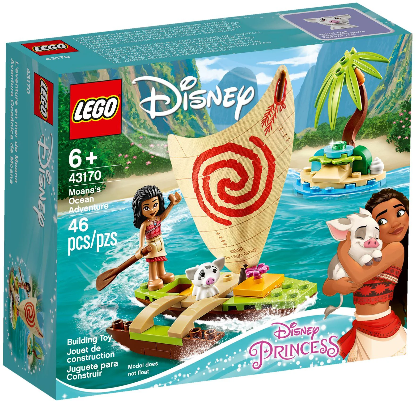 Moana's adventure at sea 乐高 LEGO 43170 image 2