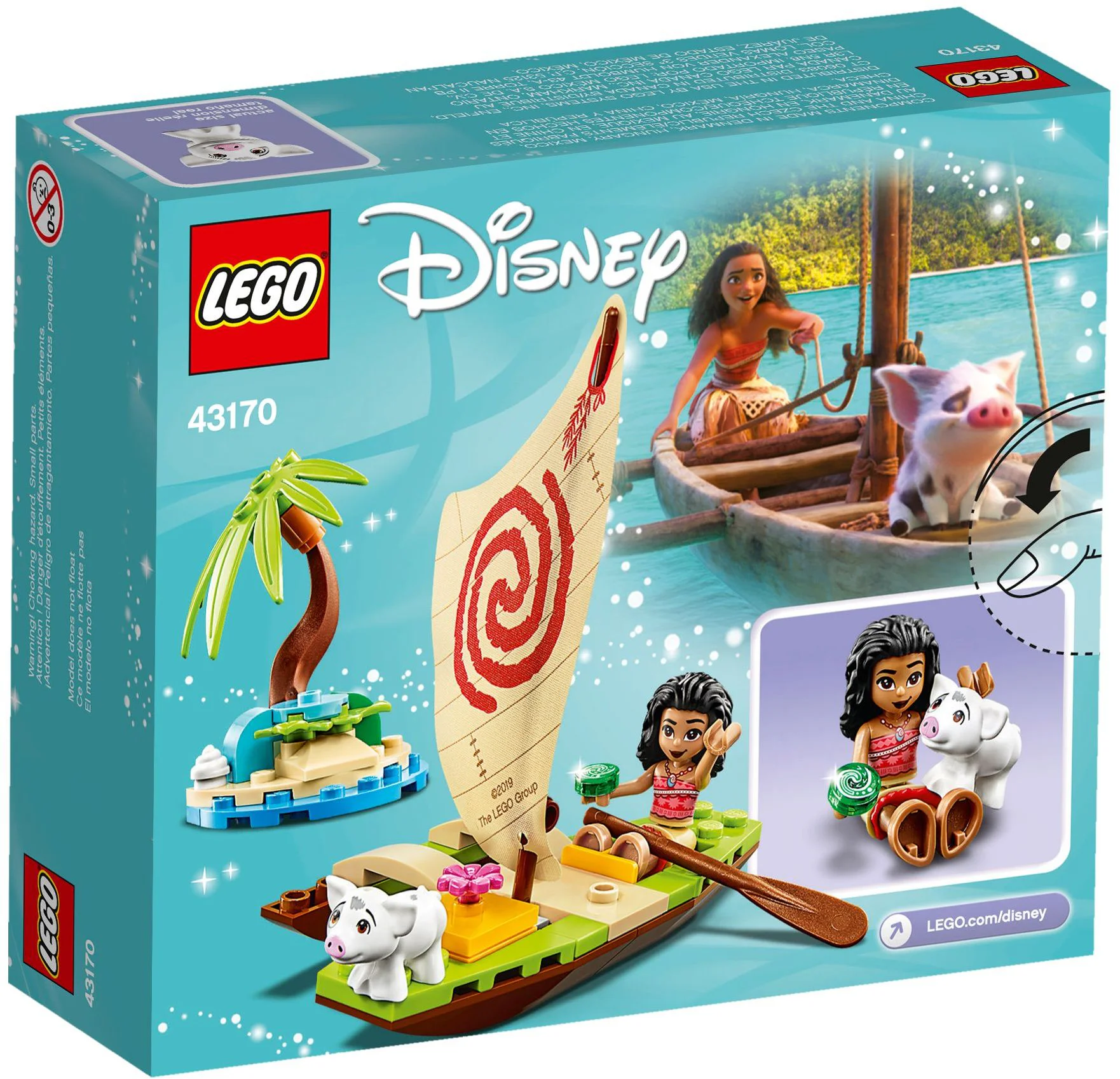 Moana's adventure at sea 乐高 LEGO 43170 image 5