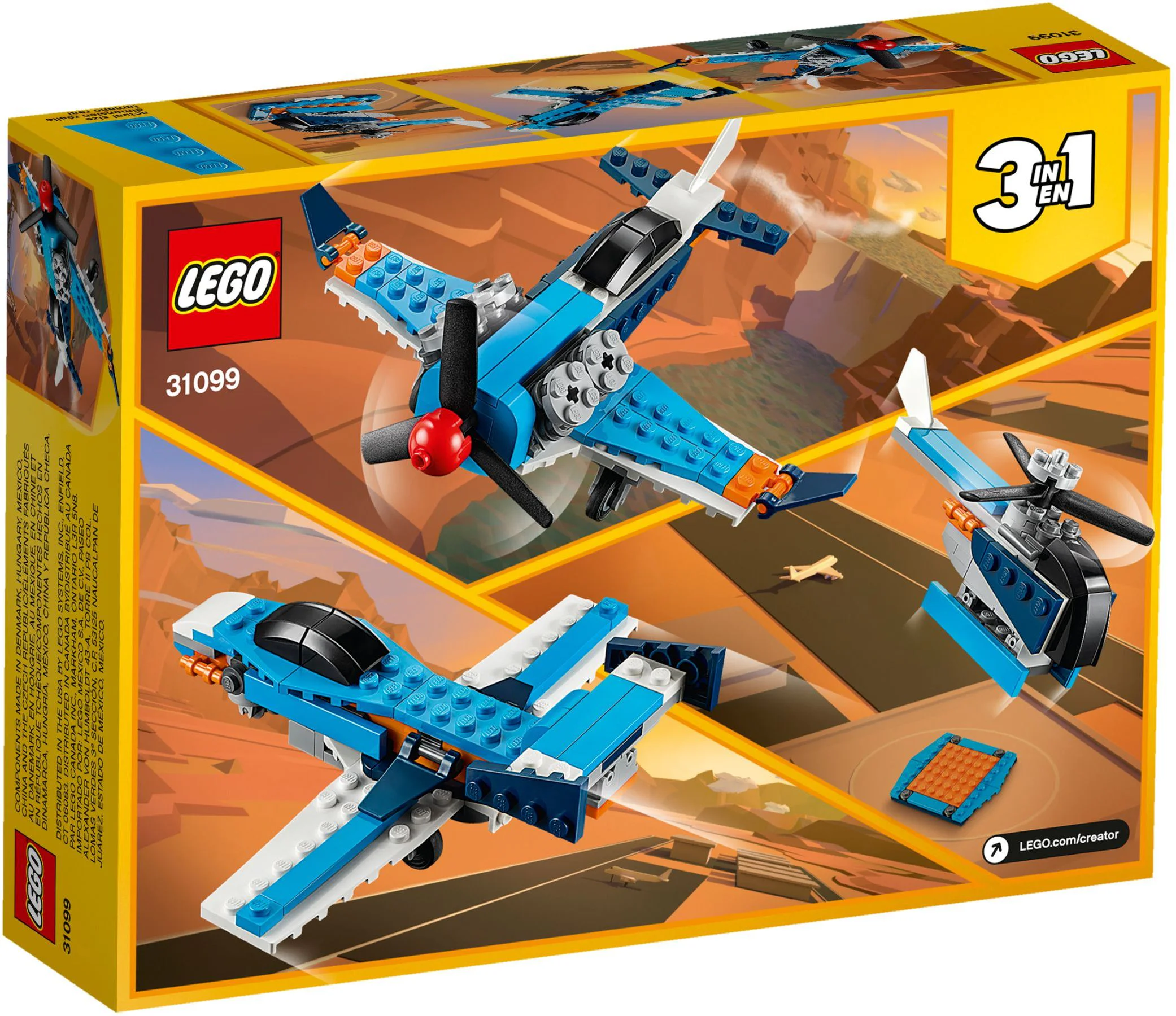 Propulsion aircraft 乐高 LEGO 31099 image 5