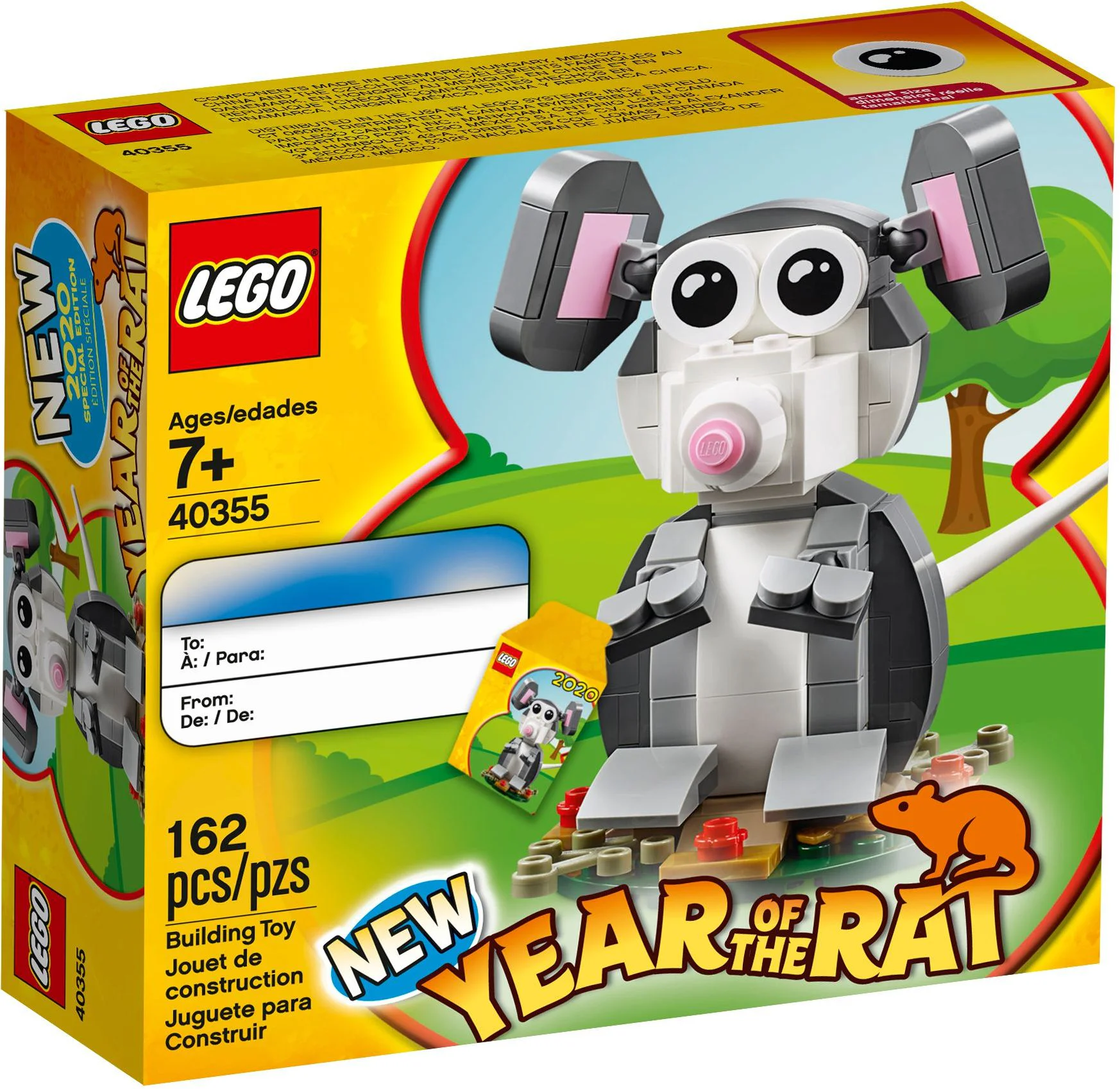 Monthly Mini Model: Rat Year 乐高 LEGO 40355 image 2