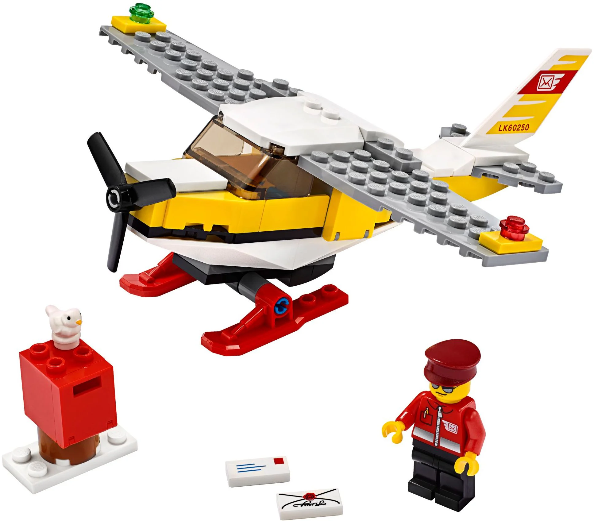 Postal aircraft 乐高 LEGO 60250