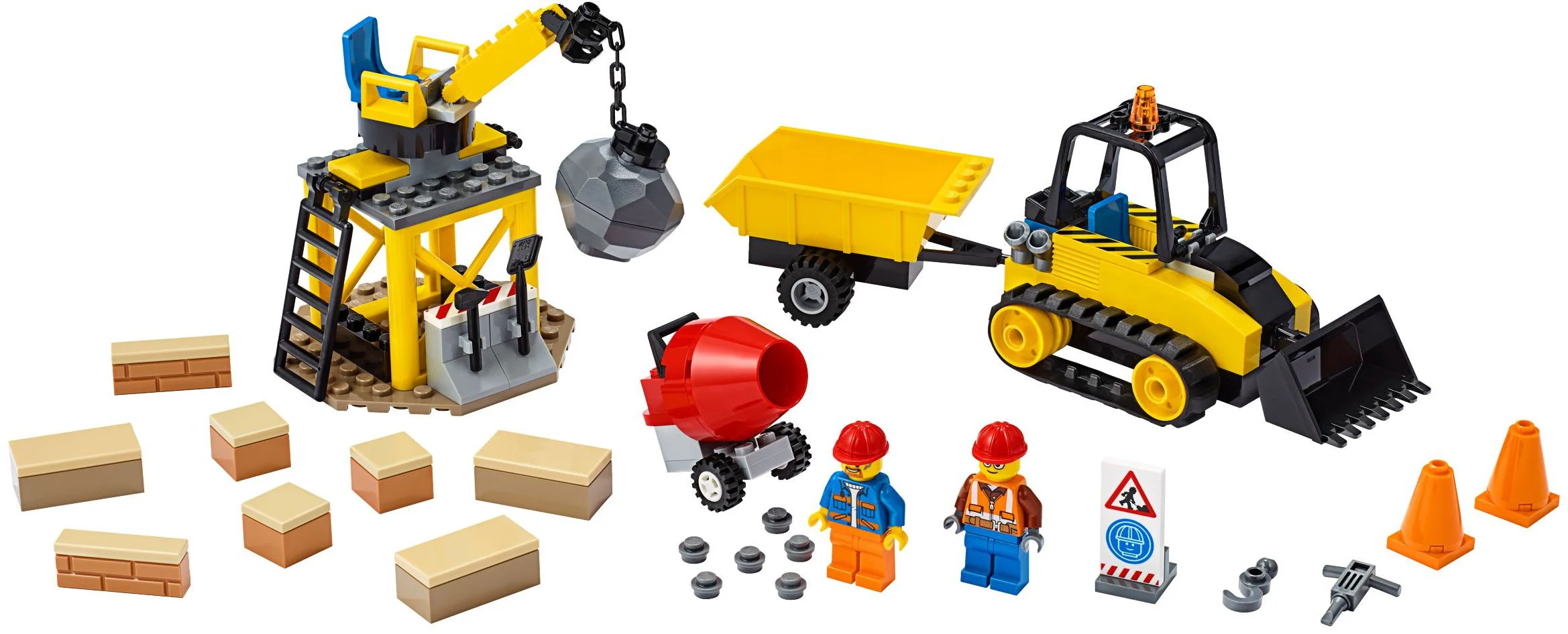Engineering bulldozers 乐高 LEGO 60252