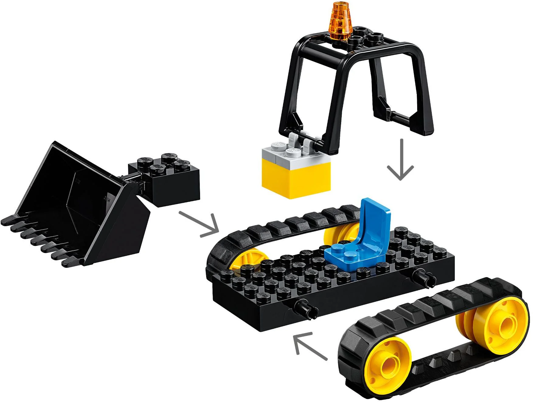 Engineering bulldozers 乐高 LEGO 60252 image 2