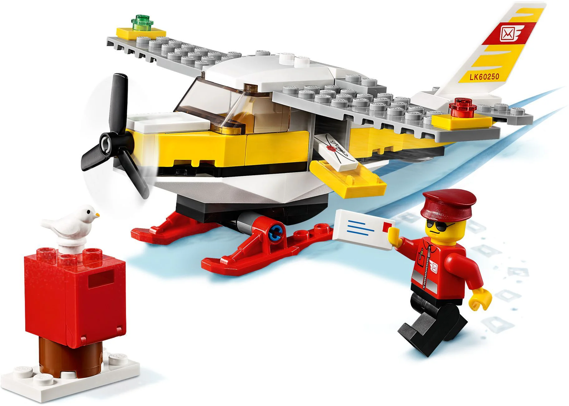 Postal aircraft 乐高 LEGO 60250 image 3