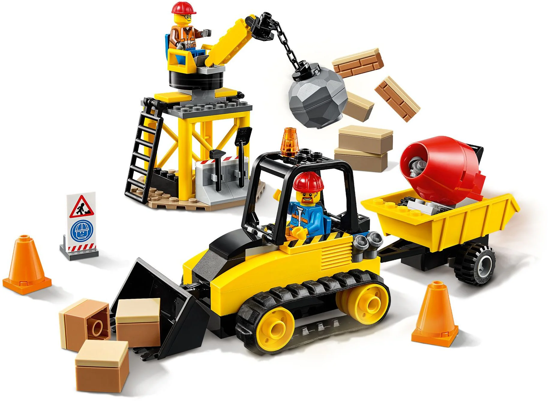 Engineering bulldozers 乐高 LEGO 60252 image 3