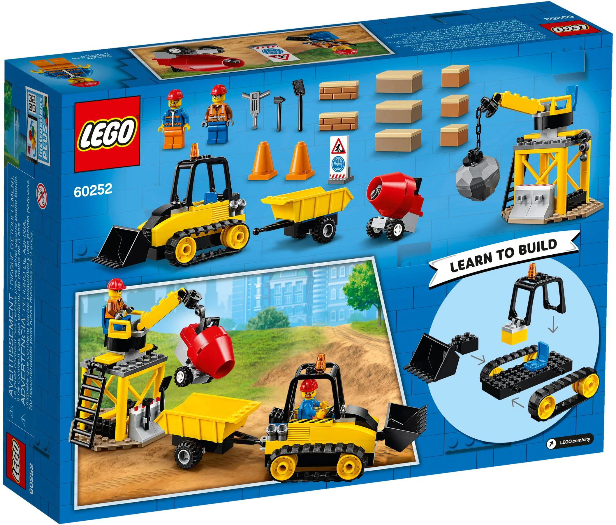 Engineering bulldozers 乐高 LEGO 60252 image 5