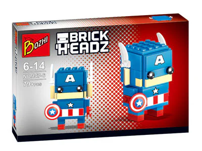 Iron Patriot and Captain America 开智 KAZI/高博乐 GBL 147-7 image 2