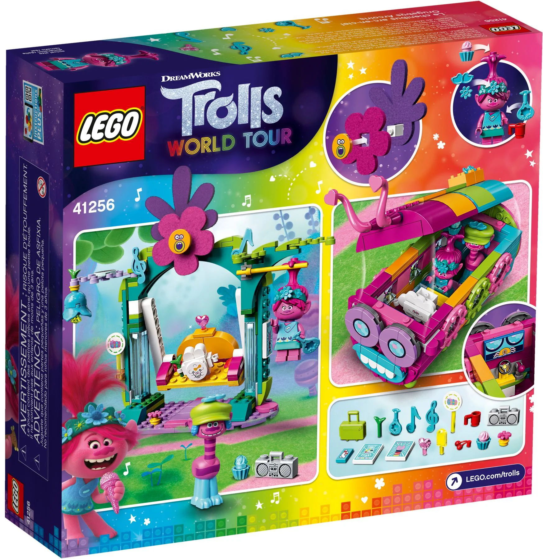 Rainbow caterpillar bus 乐高 LEGO 41256 image 3