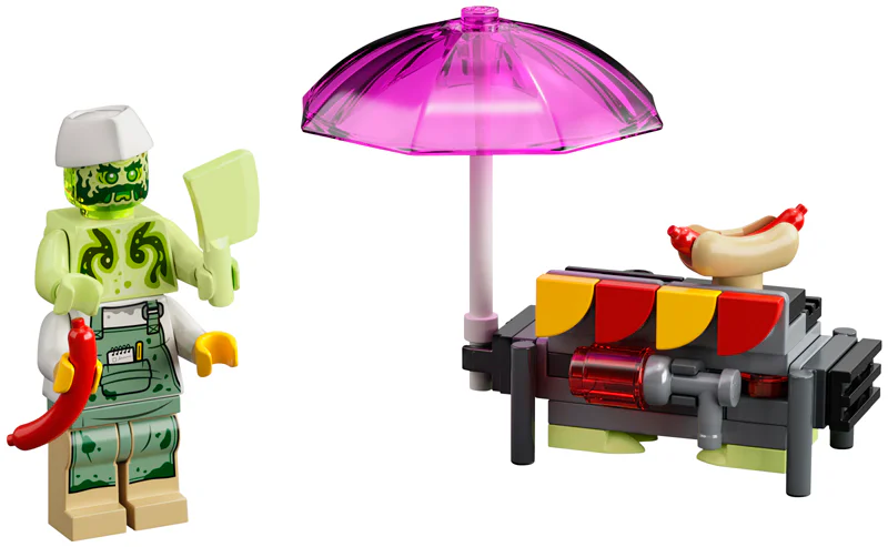 HIDDEN SIDE: THE HAUNTED HOT DOG OF THE CHEF ENZO 乐高 LEGO 30463