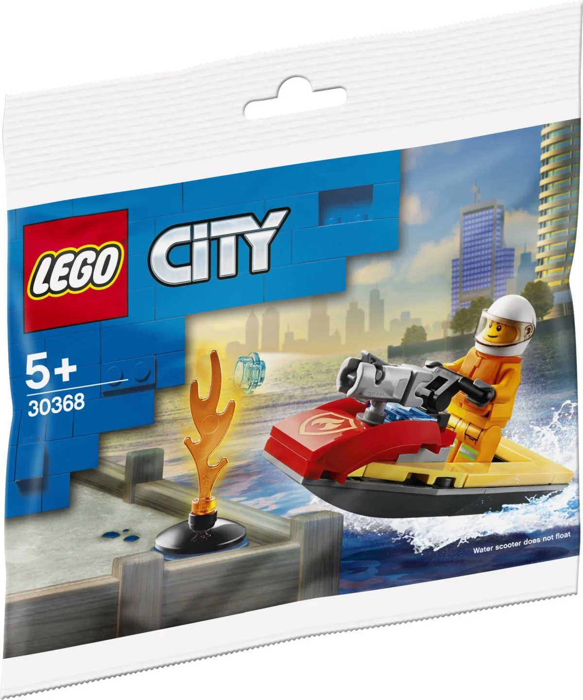 Fire rescue motorboats 乐高 LEGO 30368 image 1