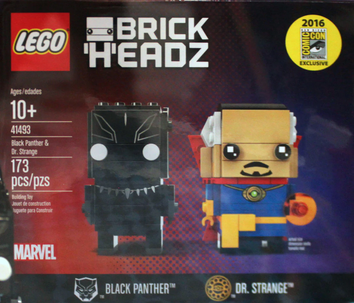 Fang Tou Zi: Black Panther and Dr. Strange 开智 KAZI/高博乐 GBL 147-5 image 1