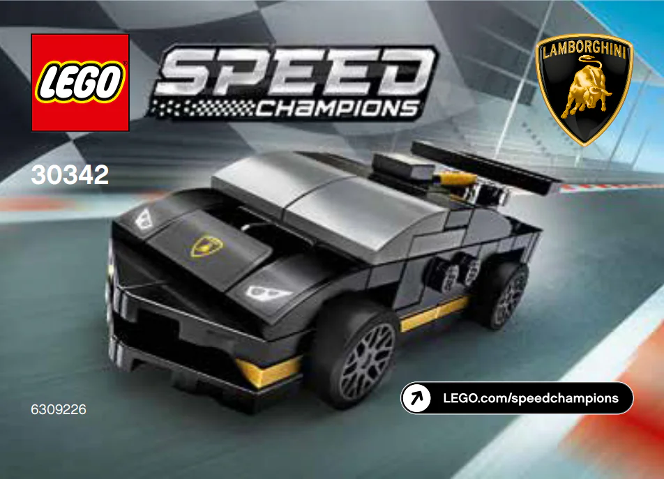 Lamborghini Huracán Super Trofeo EVO 乐高 LEGO 30342 image 1