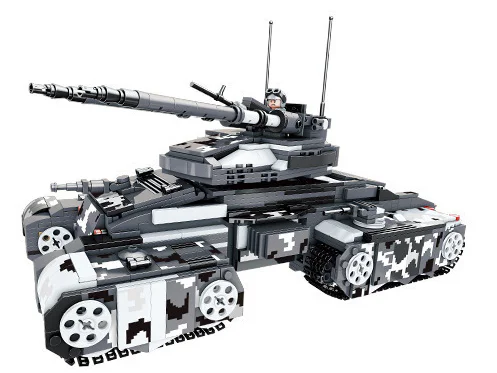 99A MAIN BATTLE TANK, MAMMOTH TANK 方橙积木 Forange FC6101 image 1
