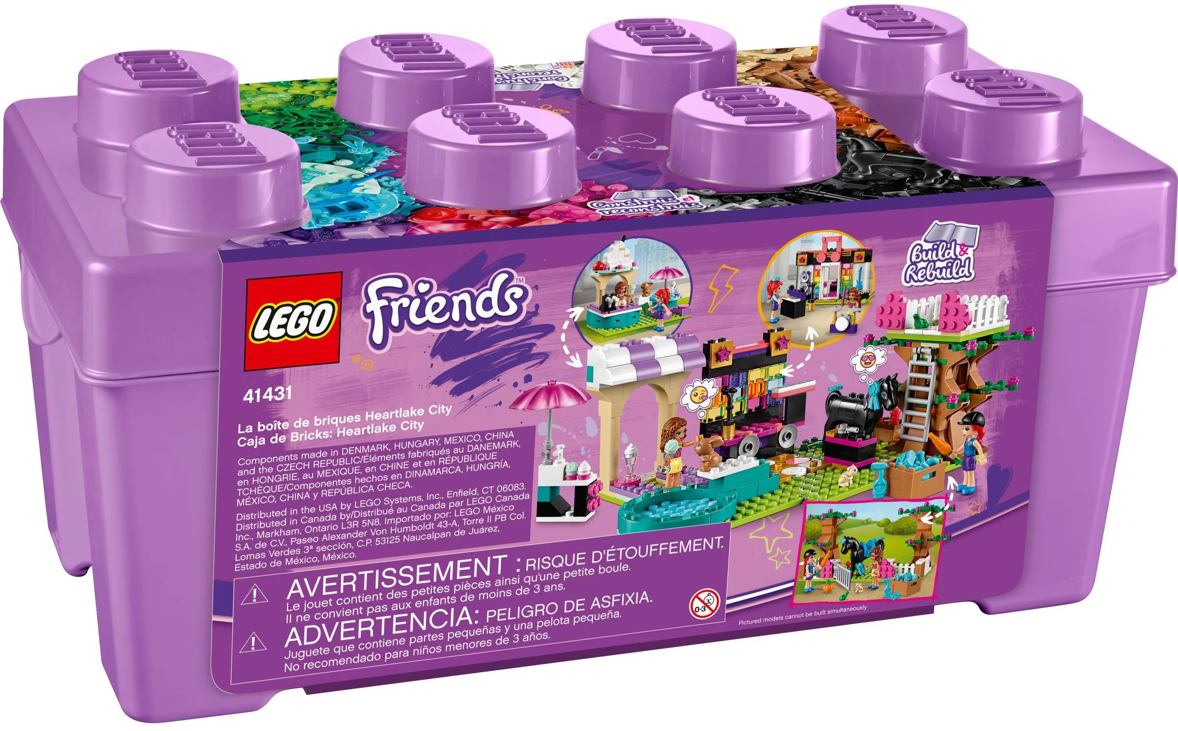 Heart Lake Block Box 乐高 LEGO 41431 image 3