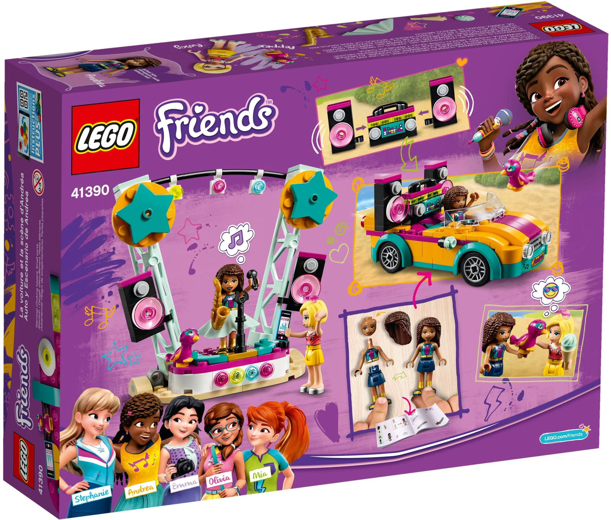 Andrea's car and stage 乐高 LEGO 41390 image 4
