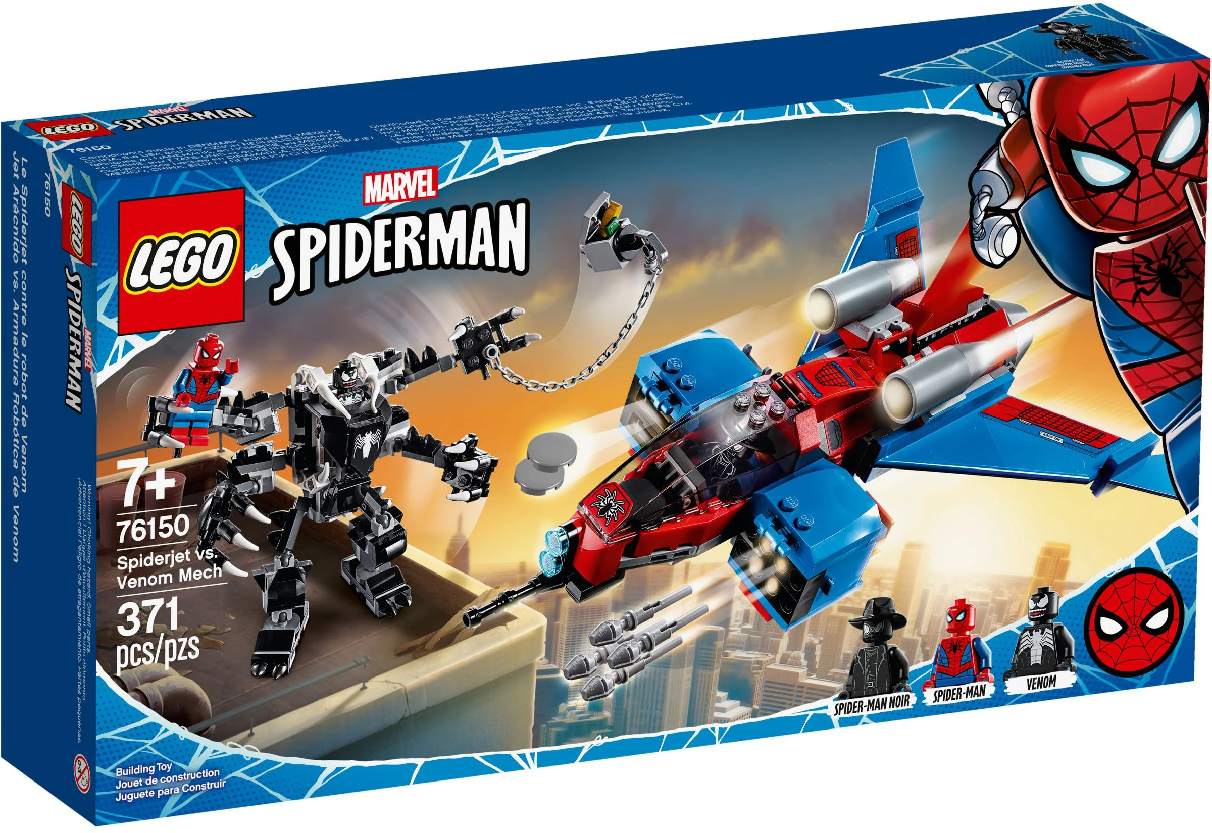 Spider-Man jets, battle venom armor SY1484C image 3