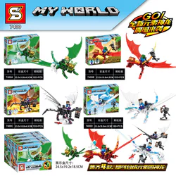 My world: Element Four Dragons