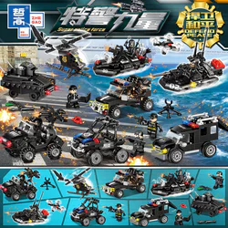 Special police force: fully armed to defend peace