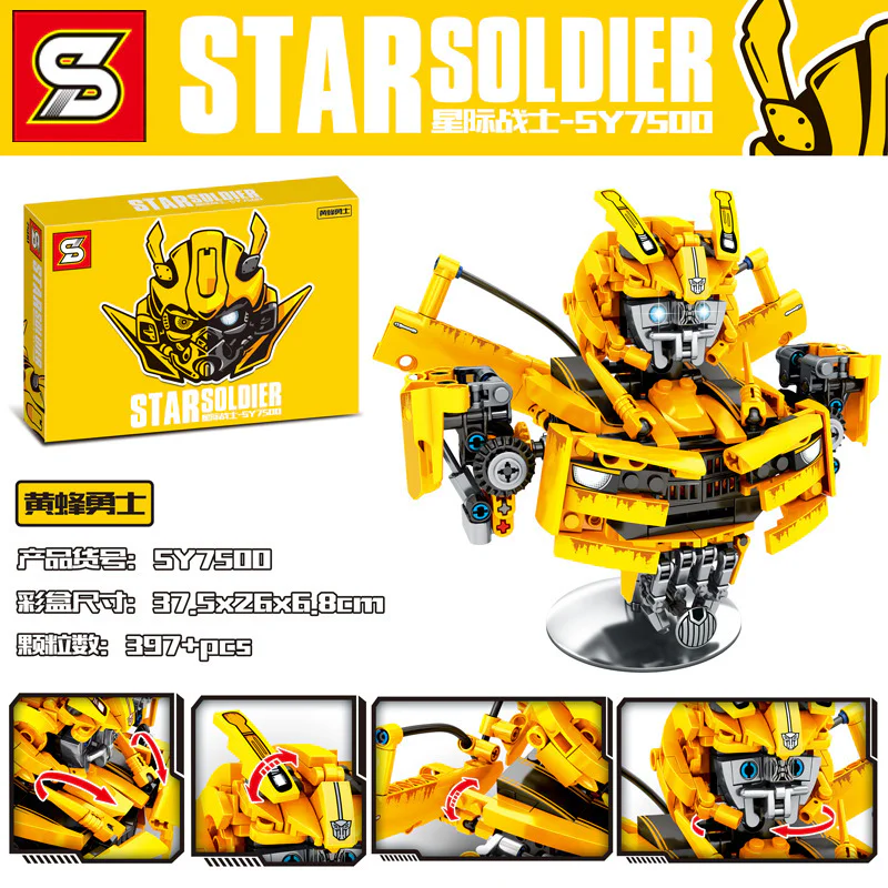 Star warriors: Hornet warrior breasts SY7500