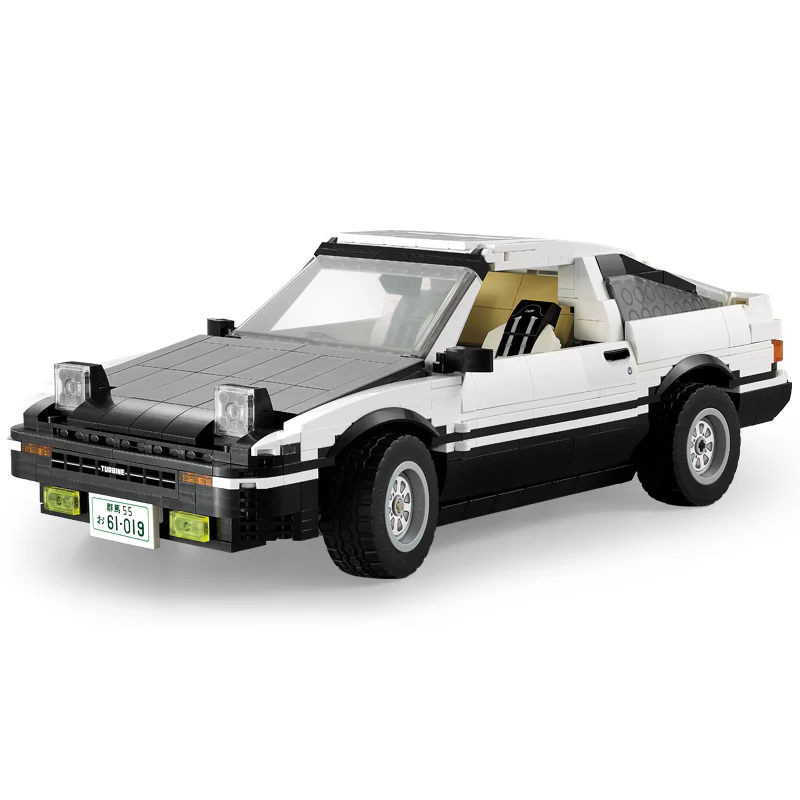 Initial D: Tofu Shop Toyota AE86 Drift Car 咔搭 CaDA/双鹰 DoubleE C61019 image 10