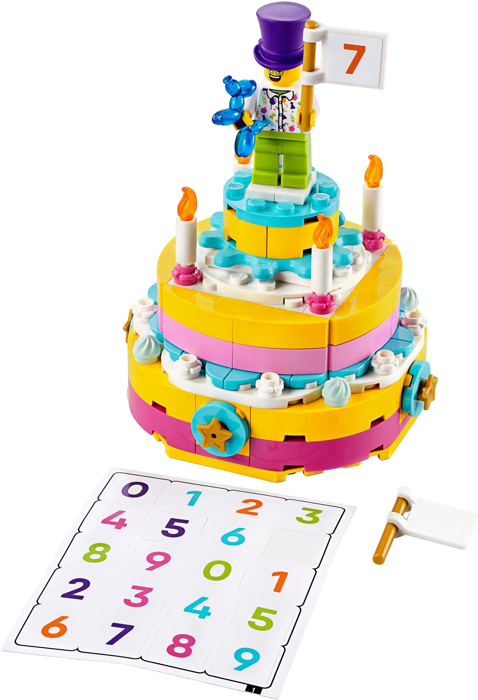 Lego's birthday suit 乐高 LEGO 40382