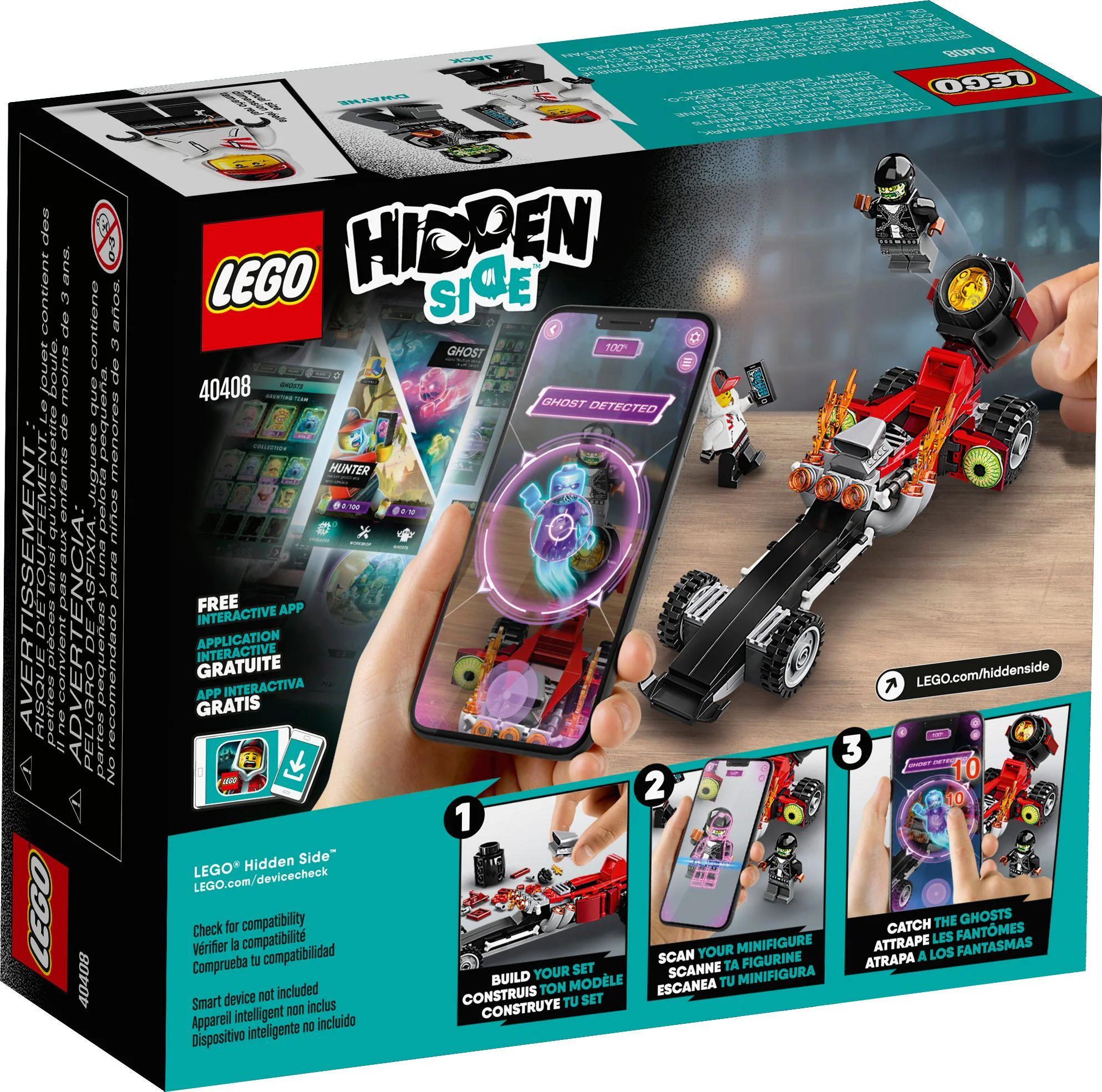 HIDDEN SIDE: RACERS 乐高 LEGO 40408 image 2