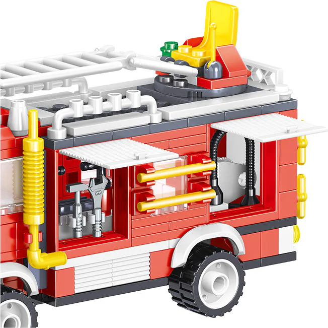 "Flaming Eagle: Rescue Fire Engine" 哲高 ZHEGAO QL0219 image 4