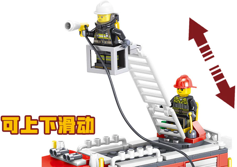 "Flaming Eagle: Rescue Fire Engine" 哲高 ZHEGAO QL0219 image 6