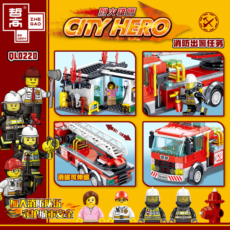 Flaming Eagles: Firefighting Dispatch Mission 哲高 ZHEGAO QL0220 image 2