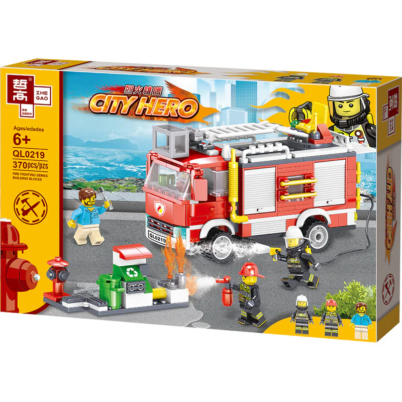 "Flaming Eagle: Rescue Fire Engine" 哲高 ZHEGAO QL0219 image 7