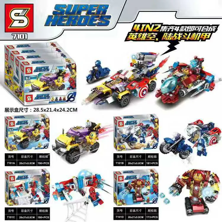 "Heroes of the Skies: Land Battle Jet Set 4 Combos" 7101