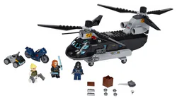 Black Widow Helicopter Pursuit