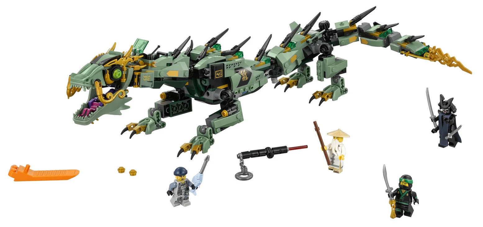 Green Ninja Mech Dragon CLB 11002